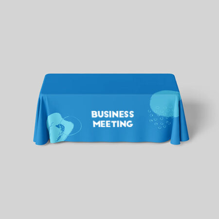 Full Color Table Covers & Throws - 4 Sided